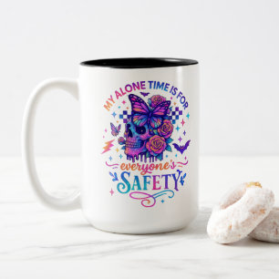 Meine einzige Zeit... Zweifarbige Tasse
