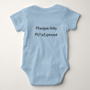 Meine Eltern gaben meine Unikapital… aus Baby Strampler