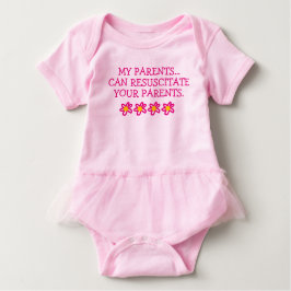 Meine Eltern können Ihren Eltern-Bodysuit Baby Strampler