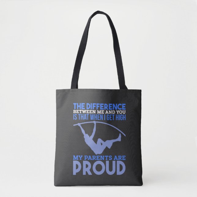 Meine Eltern sind stolz Tasche (Vorderseite)