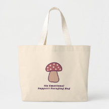 Meine emotionale Stützsuch-Tasche Lustiger Pilz