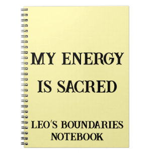 Meine Energie ist Sacred Custom Healing Journal No Notizblock