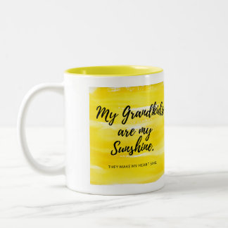 "Meine Enkel sind mein Sonnenschein" 11oz Tasse