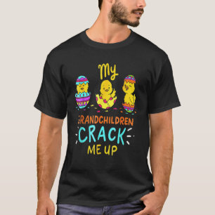 Meine Enkelkinder machen mir Niedlich Ostern auf T-Shirt