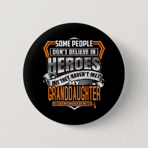 Meine Enkeltöchter kämpfen um meine Leukämie-Karik Button