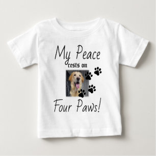 Meine Erholungen zum Frieden auf vier Säulen - Nie Baby T-shirt