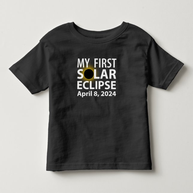 Meine erste Eclipse Kleinkind T-shirt (Vorderseite)