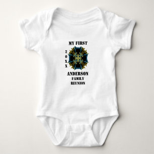 Meine erste Familie Wiedersehen Kaleidoskop Keepak Baby Strampler