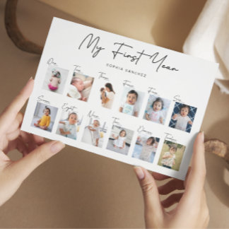 Meine erste FotoCollage Postkarte