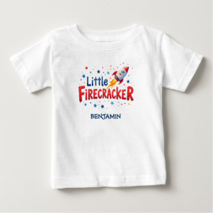 Meine erste Fourth of July Raketen-Galaxie Baby T-shirt