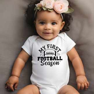 Meine erste Fußballsaison Gender Neutral Child, Baby Strampler