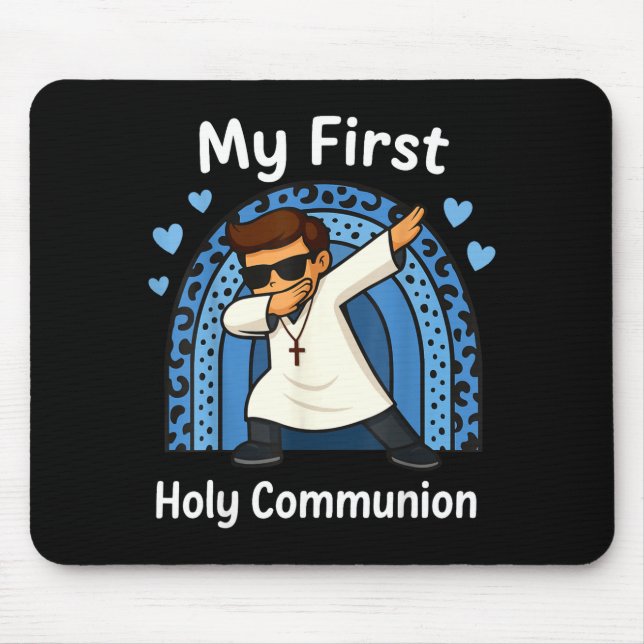 Meine erste heilige Kommunion  Mousepad (Vorne)
