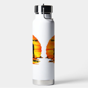 Meine erste Helden-Vater-Wasserflasche Trinkflasche