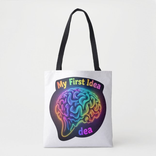 Meine erste Idee - kreatives und inspirierendes De Tasche (Vorderseite)
