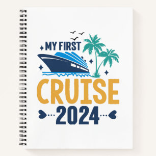 Meine erste Kreuzfahrt 2024 Notizbuch