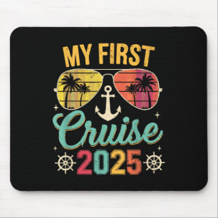 Meine erste Kreuzfahrt 2025 Familienurlaub Schiff Mousepad