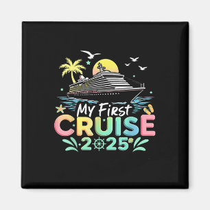 Meine erste Kreuzfahrt 2025 Kreuzfahrtschiff Urlau Magnet