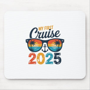 Meine erste Kreuzfahrt 2025 Lustiger erster Kreuzf Mousepad
