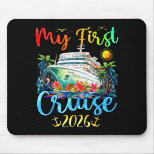 Meine erste Kreuzfahrt 2026 Kinder Urlaub passend Mousepad