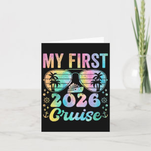Meine erste Kreuzfahrt 2026 Urlaub passende Famile Karte