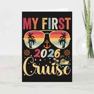 Meine erste Kreuzfahrt 2026 Urlaub passende Famile Karte