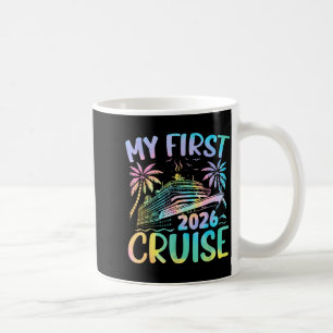 Meine erste Kreuzfahrt 2026 Urlaub Tie Dye Familie Kaffeetasse
