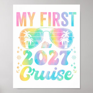 Meine erste Kreuzfahrt 2027 Urlaub passende Famile Poster