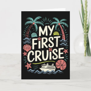 Meine erste Kreuzfahrt Familienurlaub Schiff Reise Karte