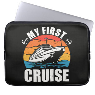 Meine erste Kreuzfahrt Lustige Familienurlaub Kreu Laptopschutzhülle