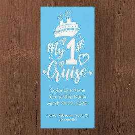 Meine erste Kreuzfahrtmarkierung Magnetkarte