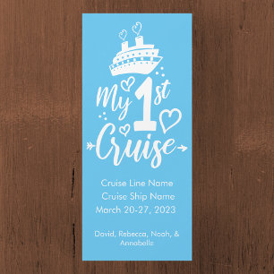 Meine erste Kreuzfahrtmarkierung Magnetkarte