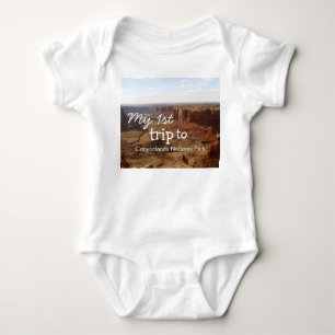Meine erste Reise nach Canyonlands Baby Strampler