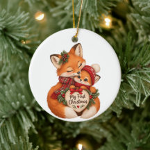 Meine erste Weihnachts-Fuchs-Familie