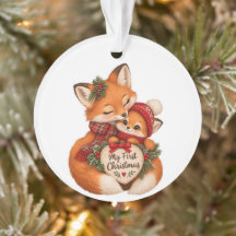 Meine erste Weihnachts-Fuchs-Familie