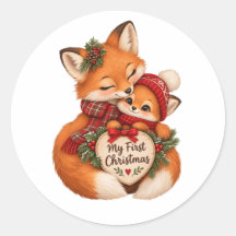 Meine erste Weihnachts-Fuchs-Familie