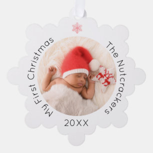Meine erste Weihnachtsnachtsnachtsnacht Ornament Karte