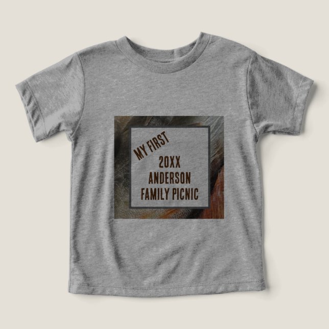 Meine erste Wiedersehen der Picnic Nature Feather (Design Vorderseite)