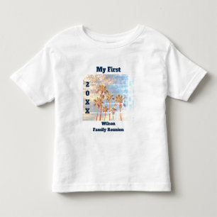 Meine erste Wiedersehen-Familie verblasste Foto Vi Kleinkind T-shirt