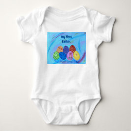 Meine ersten Osterdekorationseier Anzüge Baby Strampler