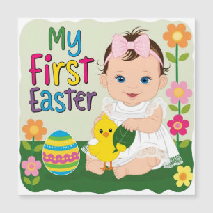 Meine ersten Ostern Kinder Magnetkarte