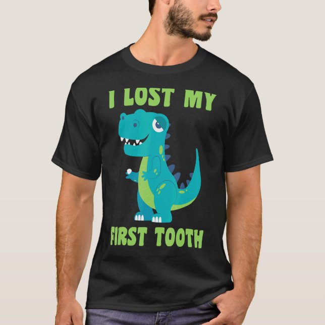 Meine ersten Tooth Rex Tooth Fairy Boys Tyrannosa  T-Shirt (Vorderseite)