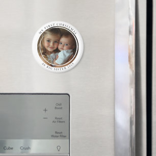 Meine ersten Weihnachten als große Schwester Custo Magnet