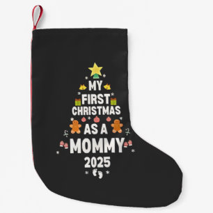 Meine ersten Weihnachten als Mommy 2025 Weihnachte Kleiner Weihnachtsstrumpf