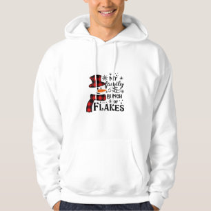 Meine Familie ist ein Haufen Schneeflocken Hoodie