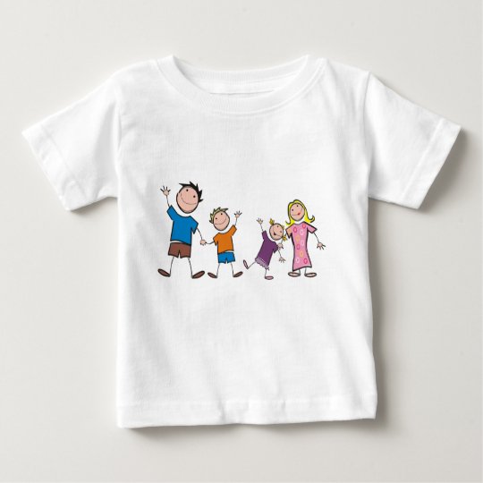 Meine Familie und ich - Baby-T - Shirt