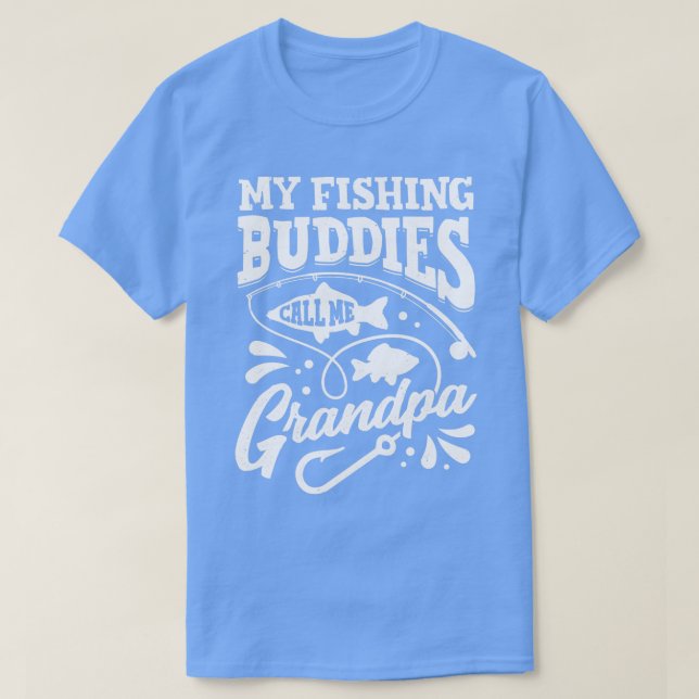 Meine Fischbudgetgeber nennen mich Opa T-Shirt (Design vorne)