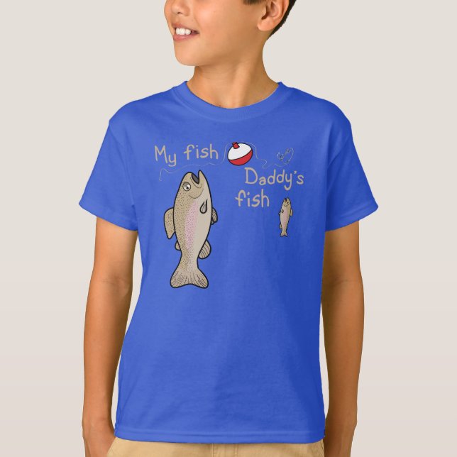 Meine Fische haben Fische T-Shirt (Vorderseite)