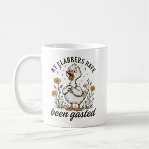 Meine Flabber wurden gebrannt Kaffeetasse