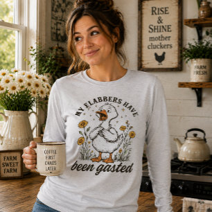 Meine Flabbers sind Gasted Süße Ente T-Shirt
