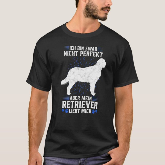 Meine flachbeschichteten Retriever-Lieben Ich bin  T-Shirt (Vorderseite)
